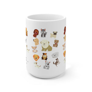 I Love Pups Mug 15oz