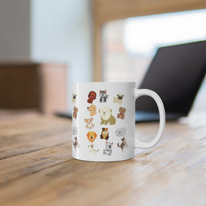 Open image in slideshow, I Love Pups Mug 11oz
