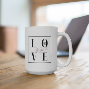 Open image in slideshow, LOVE Mug 15oz
